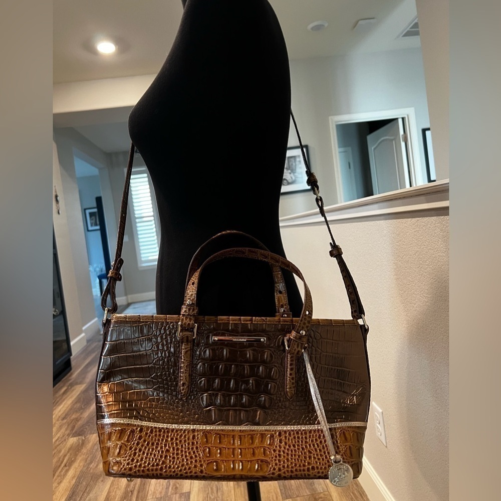 Brahmin MINI ASHER SATCHEL - NEW - SOLD OUT - Copper tones - AUTHENTIC - Picture 3 of 10